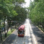 Service rapide par bus à Mexico